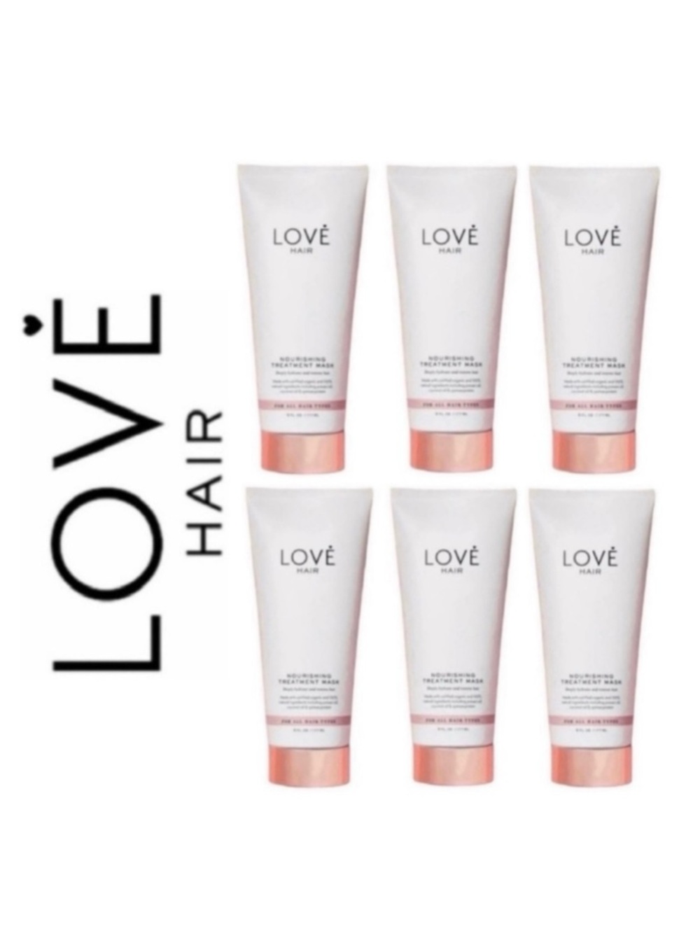 NWT (3) Love Hair Nourishing Treatment Mask